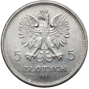 Nike 5 złotych 1931 - rzadki rok