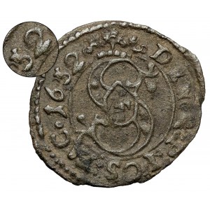 Jan II Kazimierz, Denar / Szeląg Poznań 1652 - rzadkość