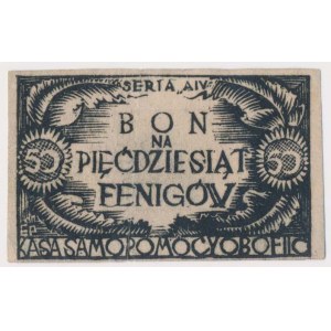Oflag II C Woldenberg, 50 fenigów 1944 - Seria AIV