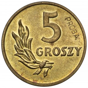 Próba MOSIĄDZ 5 groszy 1949