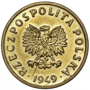Próba MOSIĄDZ 5 groszy 1949