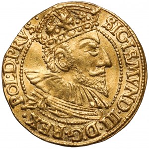 Zygmunt III Waza, Dukat Gdańsk 1592 - RZADKI i piękny