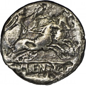 REPUBLIKA RZYMSKA, Cornelius Lentulus Clodianus 88 p.n.e., denar 88 p.n.e