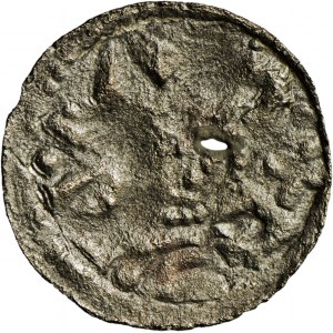 BOLESŁAW II ŚMIAŁY, denar, 1070-1076