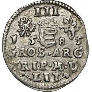 trojak, 1585, Wilno