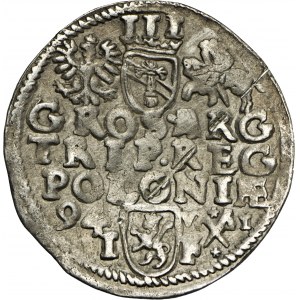 trojak, 1594, Poznań 