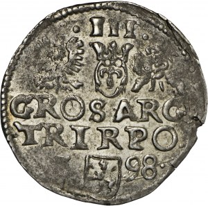 trojak, 1598, Wschowa 