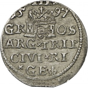 trojak, 1597, Ryga