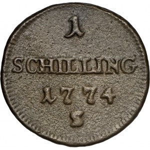 1 szeląg, 1774 