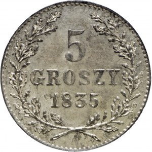 5 groszy, 1835