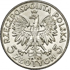 5 złotych, 1933