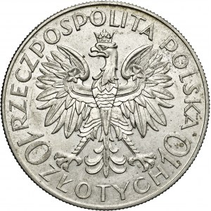 10 złotych, 1933,Traugutt