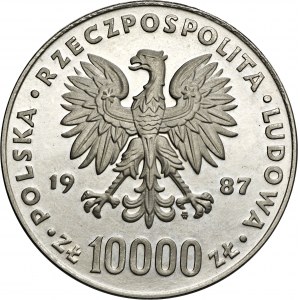 10000 zł, 1987, PRÓBA, NIKIEL