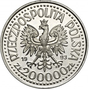 200000 złotych, 1993, PRÓBA, NIKIEL