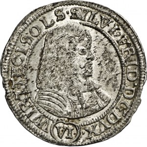 6 krajcarów 1674, Oleśnica, SYLWIUSZ FRYDERYK