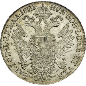  talar, 1821 B, Kremnica, FRANCISZEK I 