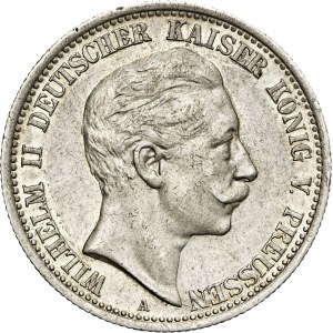 2 marki, 1907, Wilhelm II