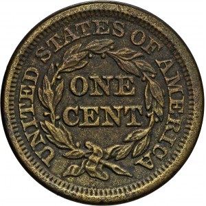 1 cent, 1848 