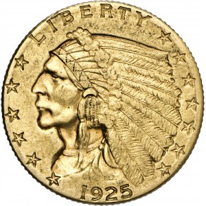 2 ½ dolara, 1925, Au