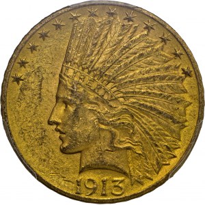 10 dolarów, 1913, Au