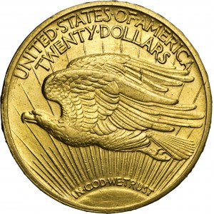 20 dolarów, 1929, Au