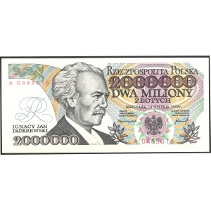 2 000 000 złotych złotych, 14 sierpnia 1992