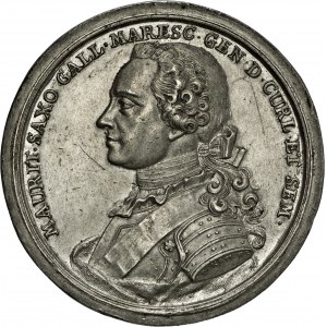 1750, Maurycy Saski, medal pośmiertny