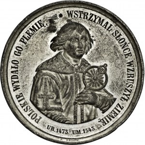 1873, 400. rocznica urodzin Mikołaja Kopernika