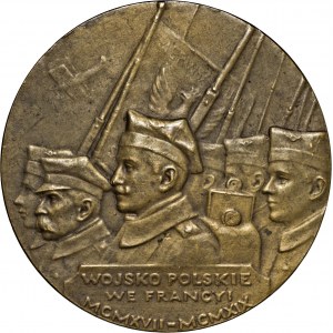 1919, Józef Haller, Wojsko polskie we Francyi