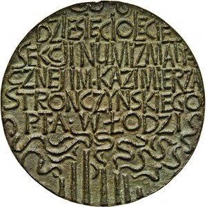 1971, 10 lecie Sekcji Numizmatycznej PTA w Łodzi