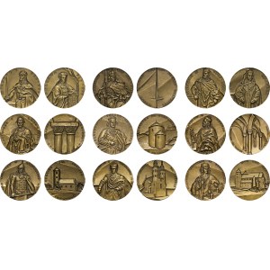 1985-2003, Komplet 43 medali królewskich