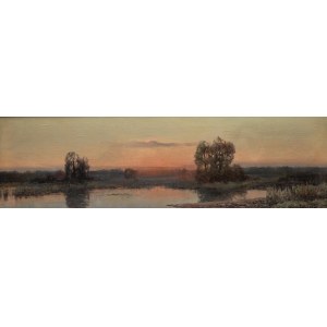 Wiktor Korecki (1890 Kamieniec Podolski - 1980 Milanówek k. Warszawy), O zachodzie słońca