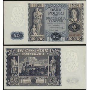 Polska, 20 złotych, 11.11.1936