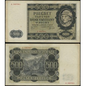 Polska, 500 złotych, 1.03.1940