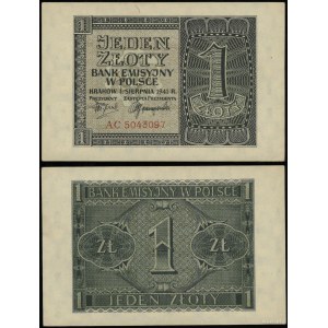 Polska, 1 złoty, 1.08.1941