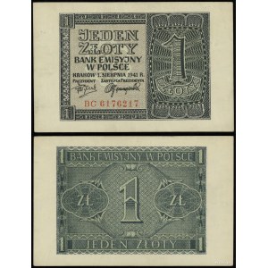 Polska, 1 złoty, 1.08.1941