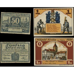 Pomorze, zestaw 2 banknotów, 1917-1921
