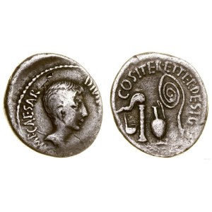 Republika Rzymska, denar, 37 pne, Rzym