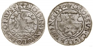 Polska, grosz, 1540, Elbląg