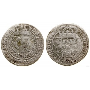 Polska, tymf (złotówka), 1663 AT, Kraków