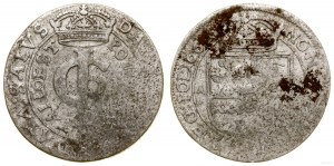 Polska, tymf (złotówka), 1666 AT, Bydgoszcz
