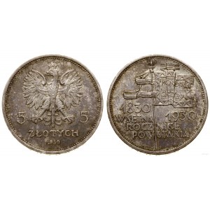 Polska, 5 złotych, 1930, Warszawa