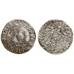 Prusy Książęce (1525-1657), grosz, 1540, Królewiec