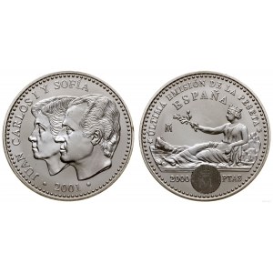 Hiszpania, 2.000 peset, 2001, Madryt