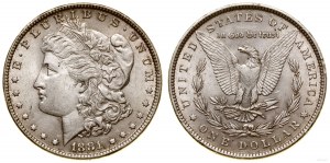 Stany Zjednoczone Ameryki (USA), 1 dolar, 1881, Filadelfia