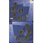Europa - różne, zestawy monet obiegowych z serii European Union 2004 (komplet krajów przystepujących do Unii w 2004 roku)