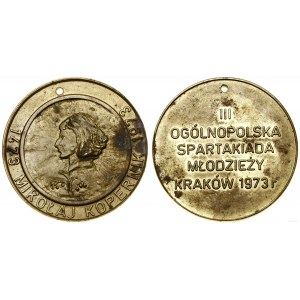 Polska, medal nagrodowy, 1973