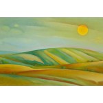 Serge Vasilendiuc (born 1972, Bielce (Belz)), Hills Near Scobinti Village, 2019.