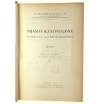 Ks. Franciszek Bączkowicz C. M., Prawo Kanoniczne. Podręcznik Dla Duchowieństwa Tom I i II (wydanie II)