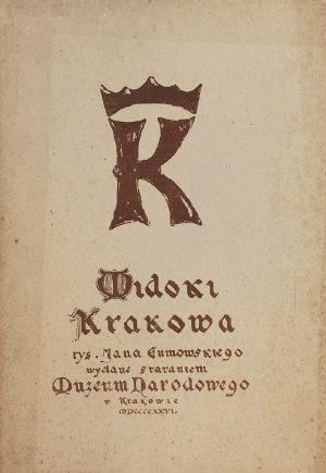 Jan Kanty GUMOWSKI (1883-1946), Teka - Widoki Krakowa, 1926